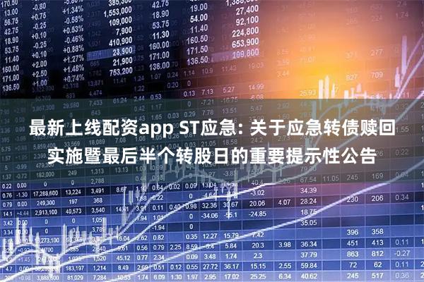 最新上线配资app ST应急: 关于应急转债赎回实施暨最后半个转股日的重要提示性公告